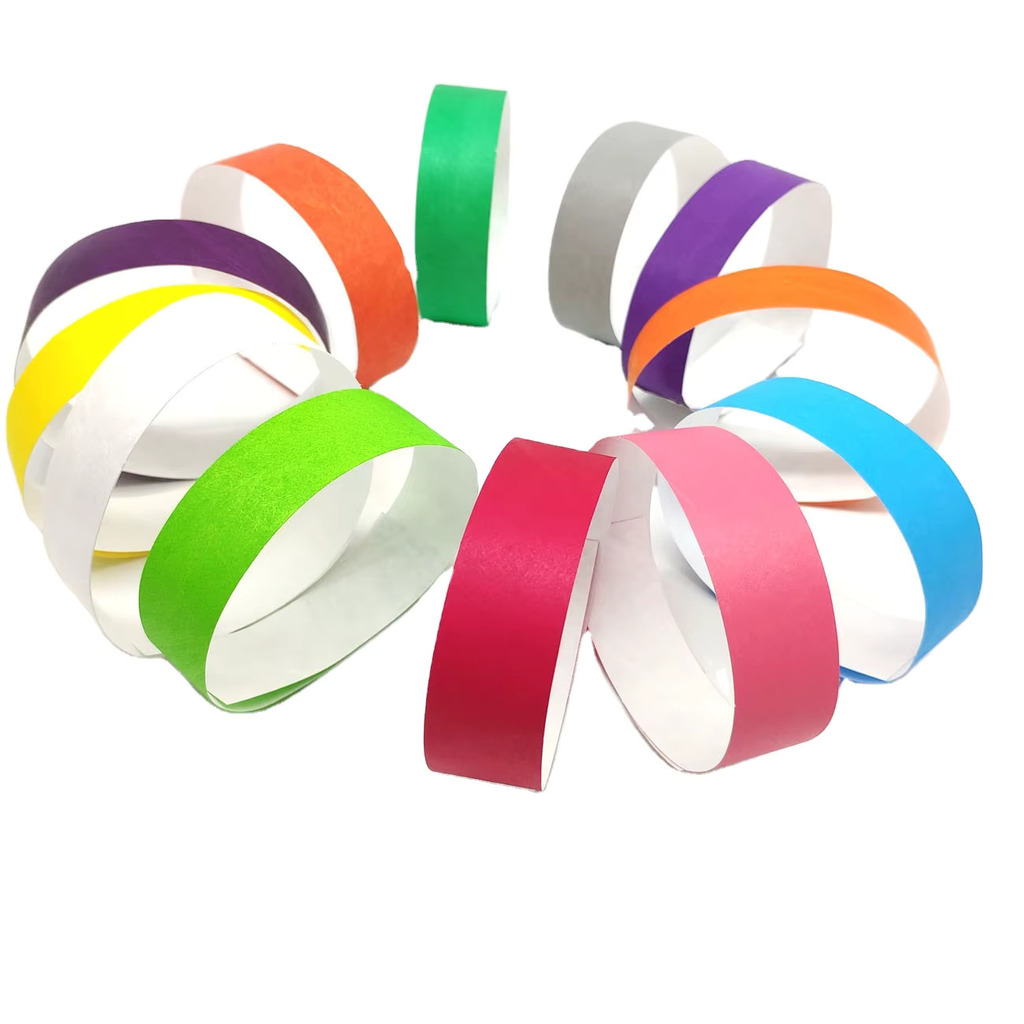 Pulseras Tyvek® sin impresión para eventos
