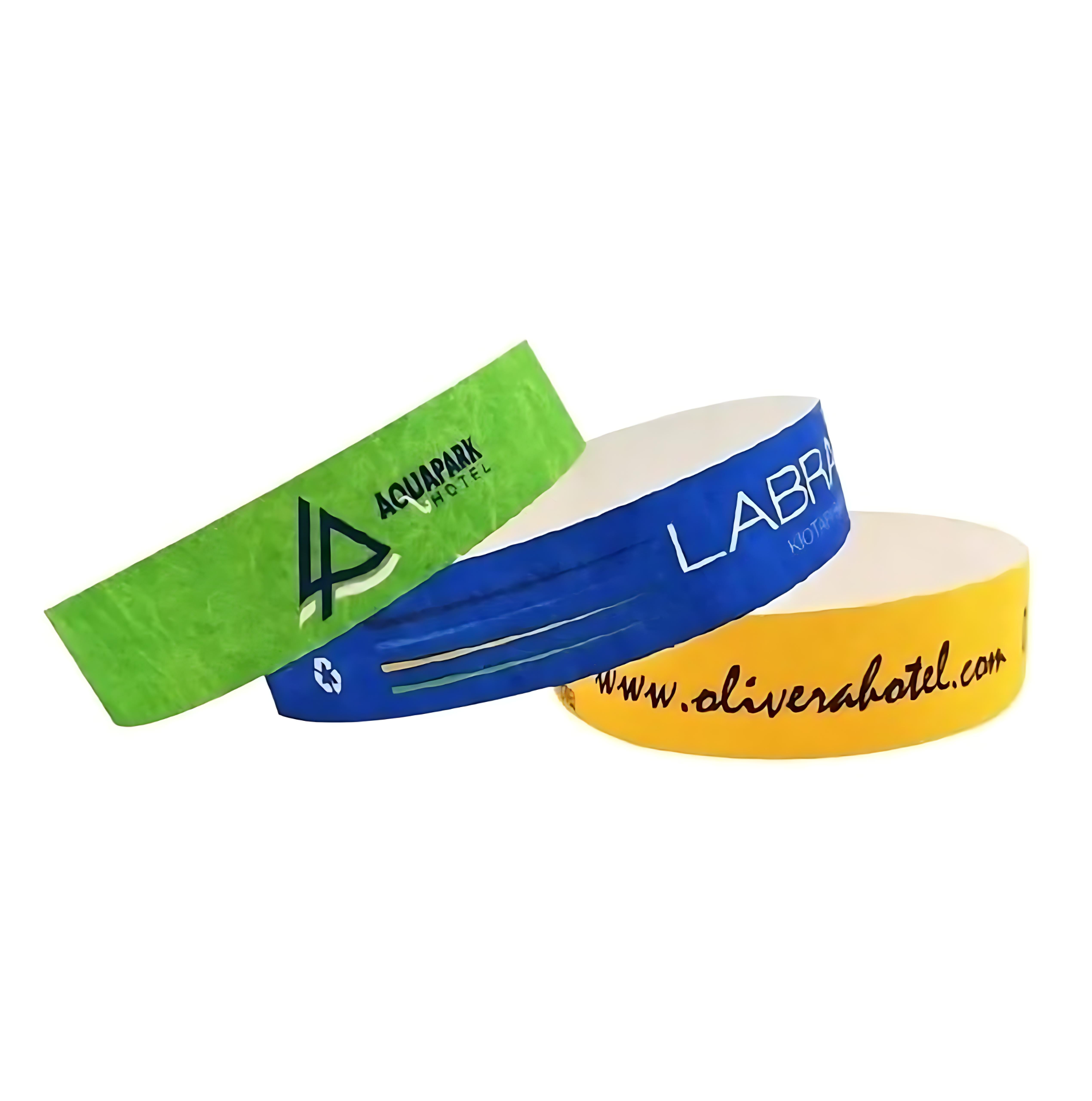 Pulsera Tyvek hotel full color