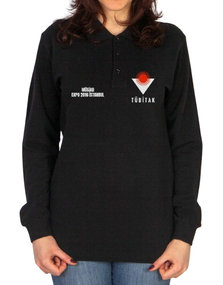 Sudaderas tipo polo de manga larga