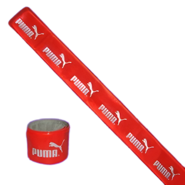 Pulseras slap de silicona