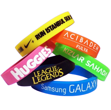 Pulseras de silicona