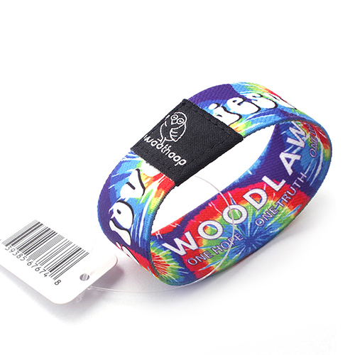 TBRFFB104 RFID Woven Elastic Fabric Wristband