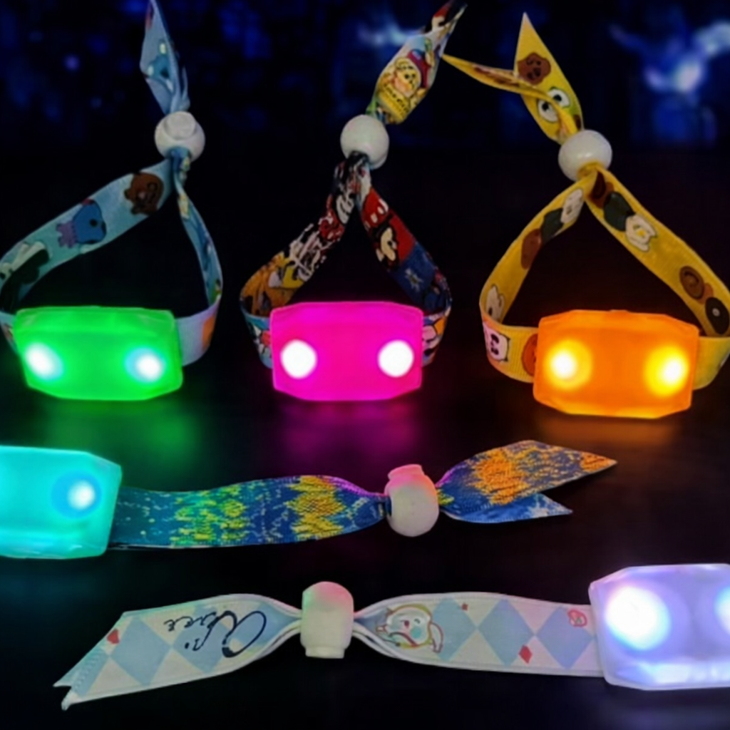 TLW-FRC104 Pulsera LED de Tela Plus