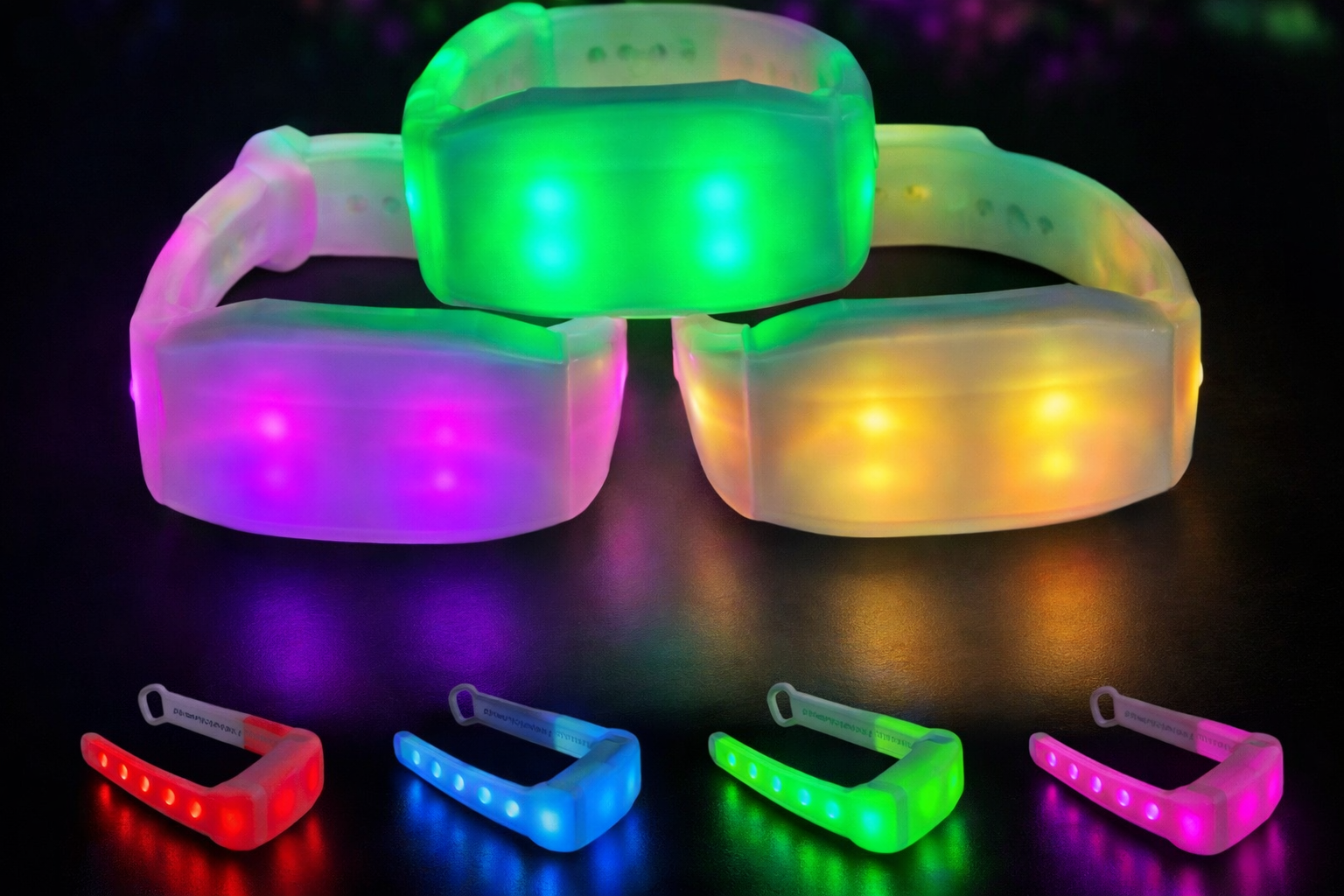 TLW-SRC105 Pulsera LED de Silicona Pro