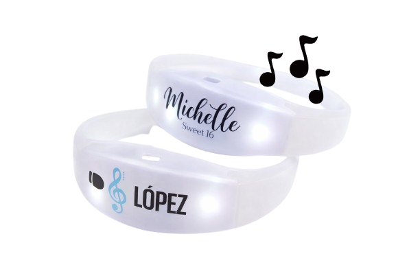 TLW-TSO202 Pulsera LED de Sonido y Movimiento