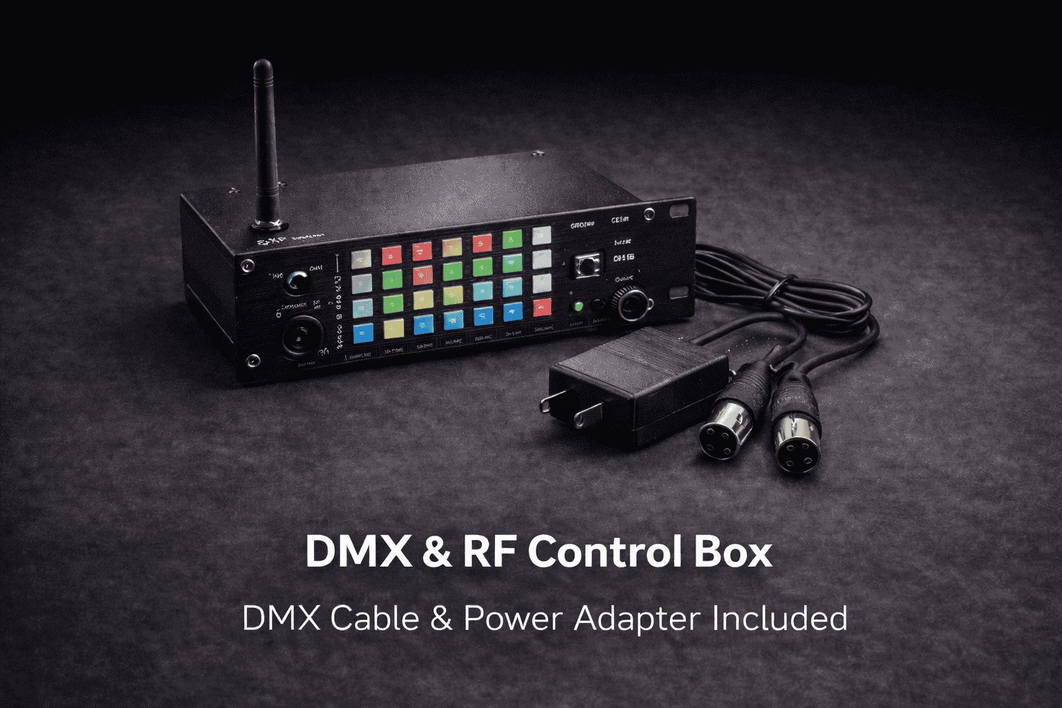 Controlador LED DMX y RF
